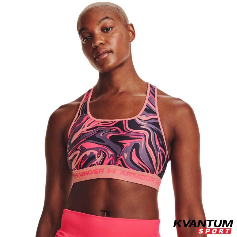Bustiera Dama CROSSBACK MID PRINT Under Armour