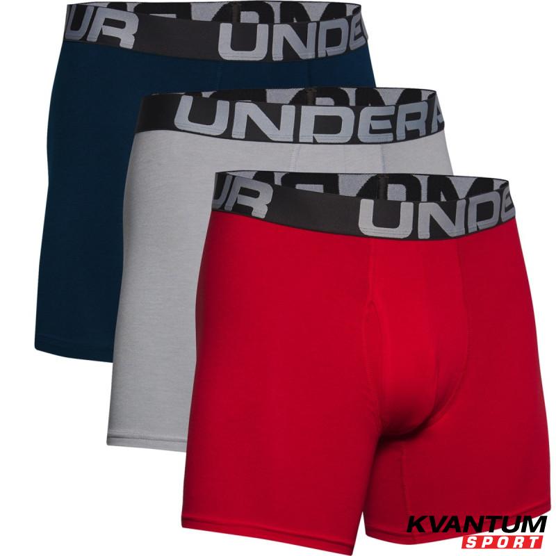 Boxeri Barbati CHARGED COTTON 6IN 3 PACK Under Armour