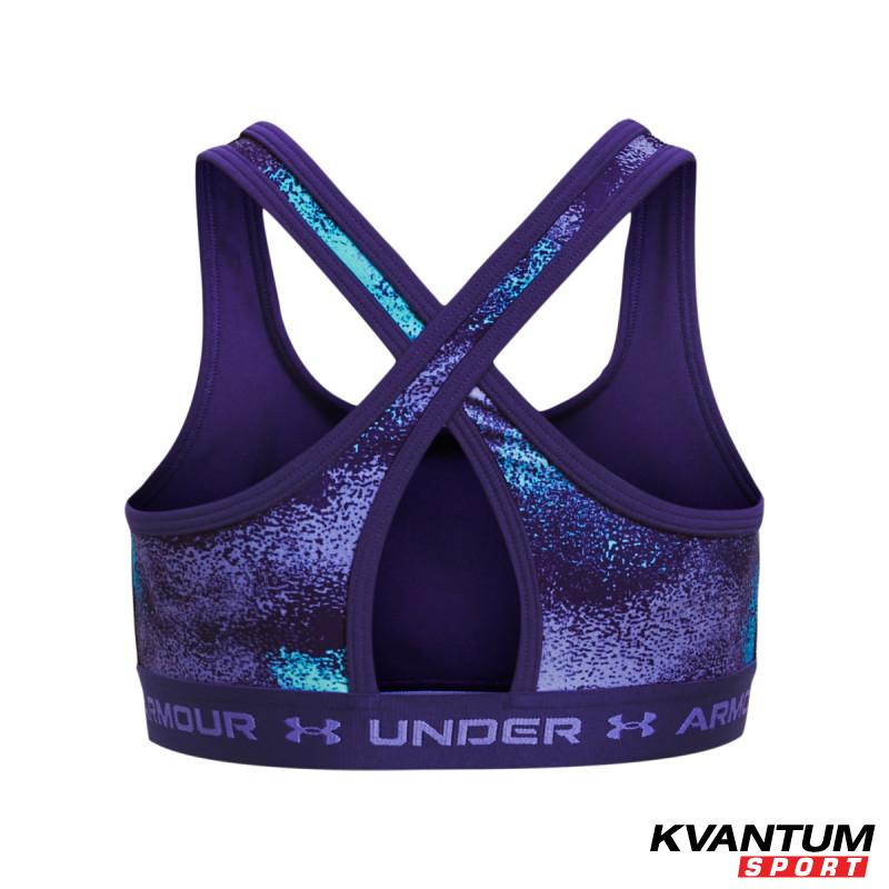 Bustiera Fete CROSSBACK MID PRINTED Under Armour