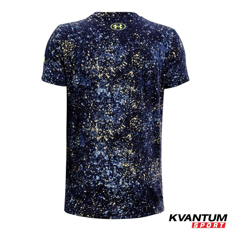 Boys' UA PROJECT ROCK CAMO SS