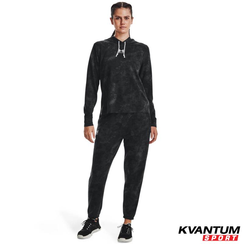 Hanorac Dama RIVAL TERRY PRINT HOODIE Under Armour