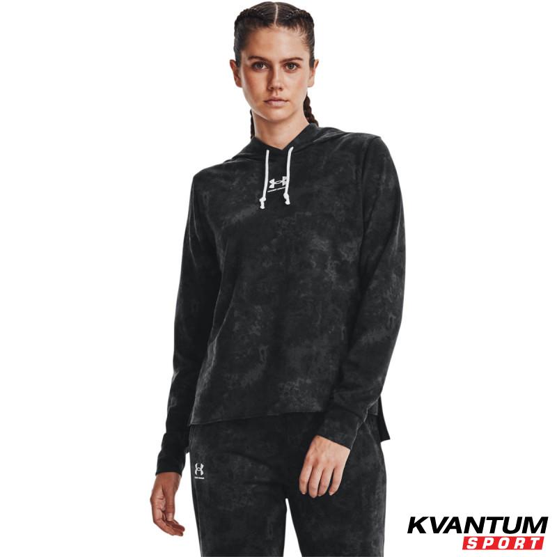 Hanorac Dama RIVAL TERRY PRINT HOODIE Under Armour