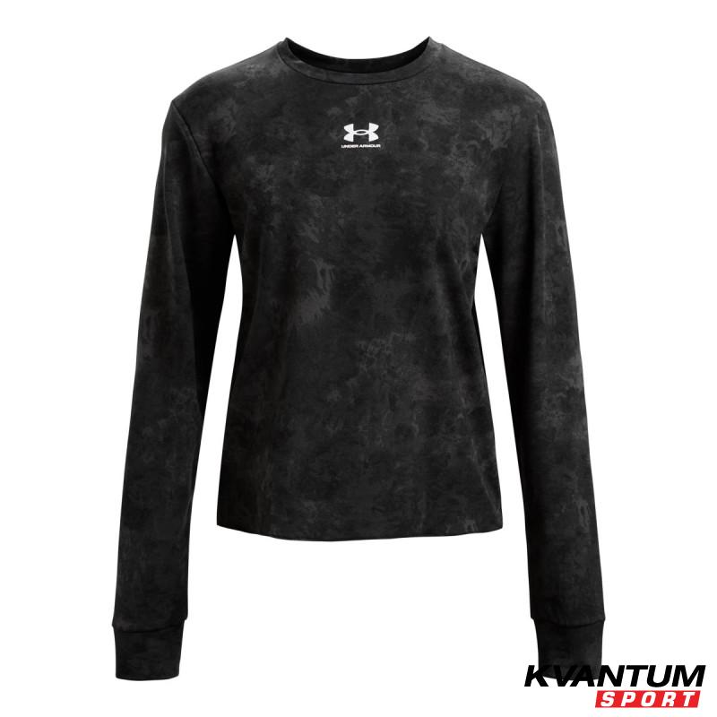 Bluza Dama RIVAL TERRY PRINT CREW Under Armour