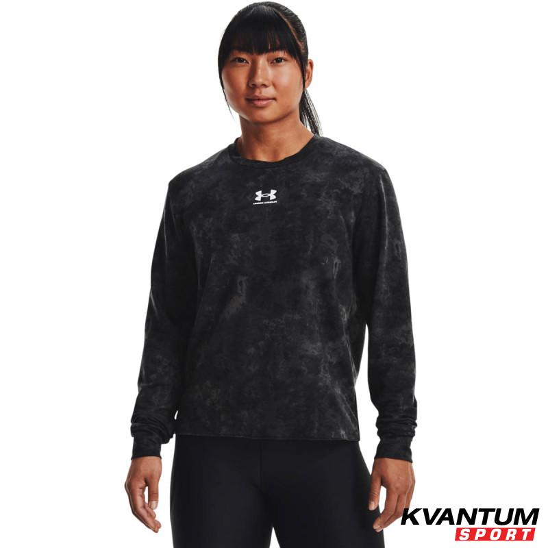 Bluza Dama RIVAL TERRY PRINT CREW Under Armour