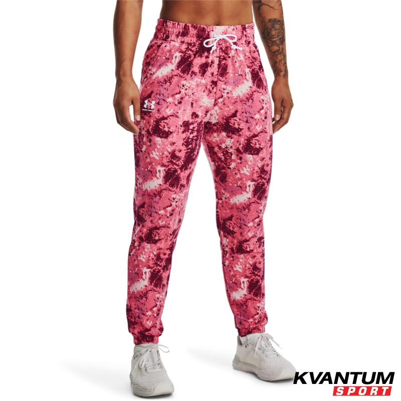 Pantaloni Dama RIVAL TERRY PRINT JOGGER Under Armour