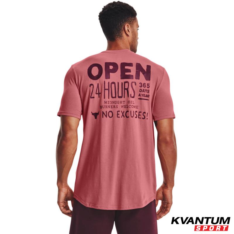 Tricou Barbati PROJECT ROCK OPEN 24 HOURS SS Under Armour
