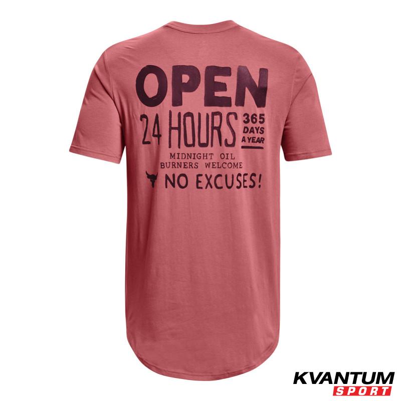 Tricou Barbati PROJECT ROCK OPEN 24 HOURS SS Under Armour