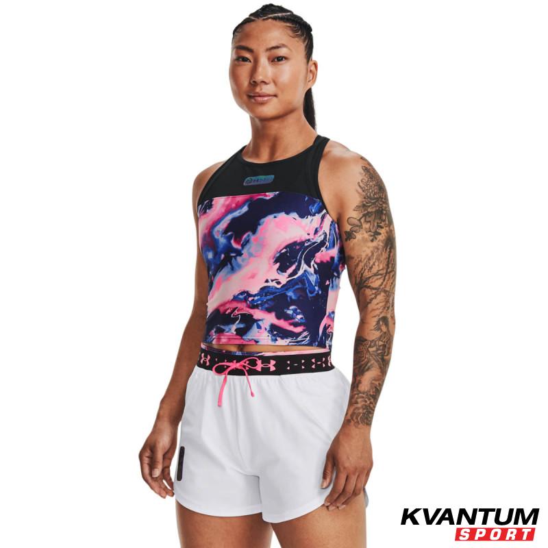 Maiou Dama RUN ANYWHERE CROP TANK Under Armour