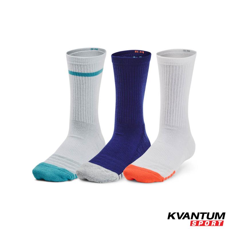 Sosete Unisex HEATGEAR 3PK CREW YTH Under Armour