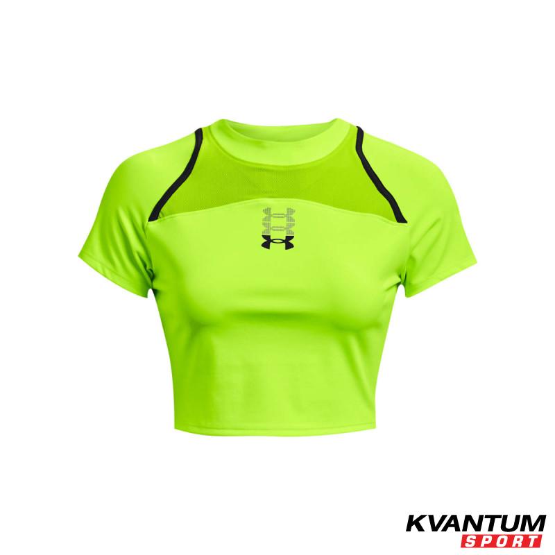 Tricou Dama RUN ANYWHERE CROP SS Under Armour