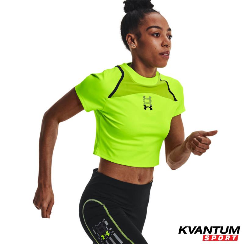 Tricou Dama RUN ANYWHERE CROP SS Under Armour