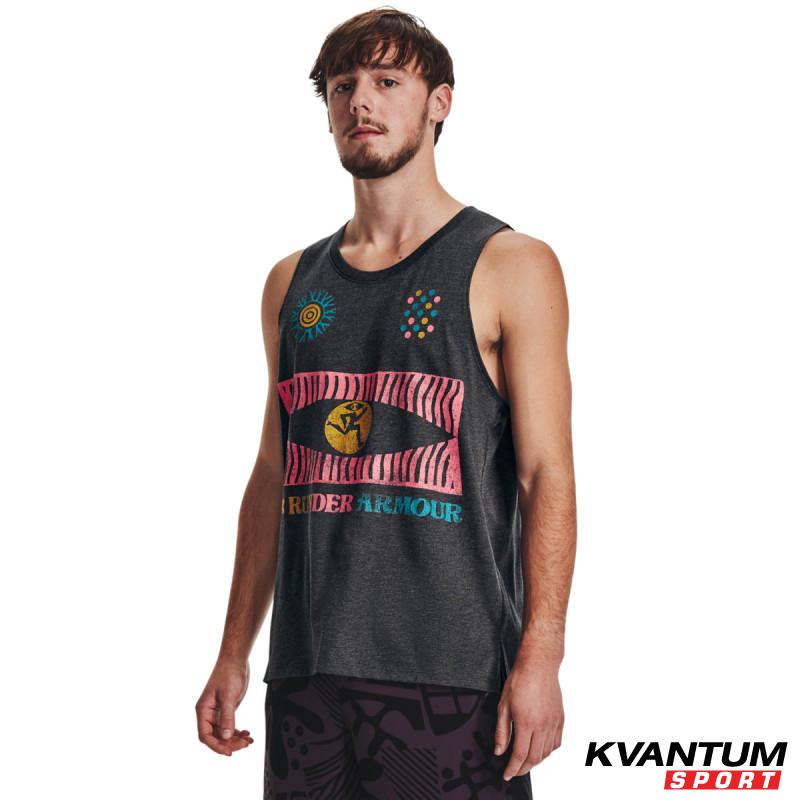 Maiou Barbati WE RUN IN PEACE SINGLET Under Armour