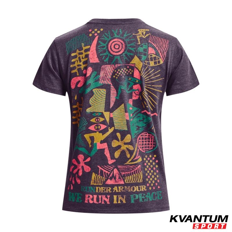 Tricou Dama RUN IN PEACE SS TEE Under Armour