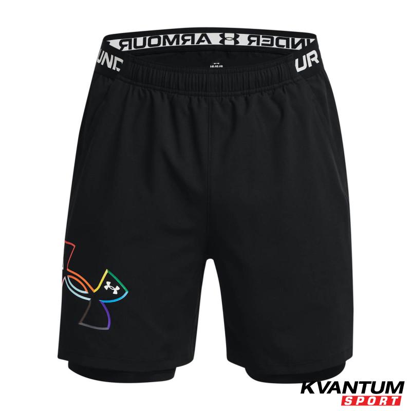 Pantaloni scurti Barbati VANISH WVN 2IN1 PRIDE STS Under Armour