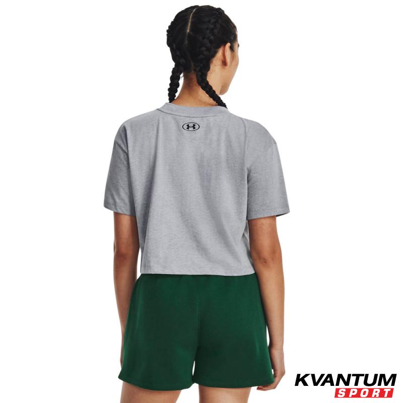 Tricou Dama COLLEGIATE CREST CROP SS Under Armour