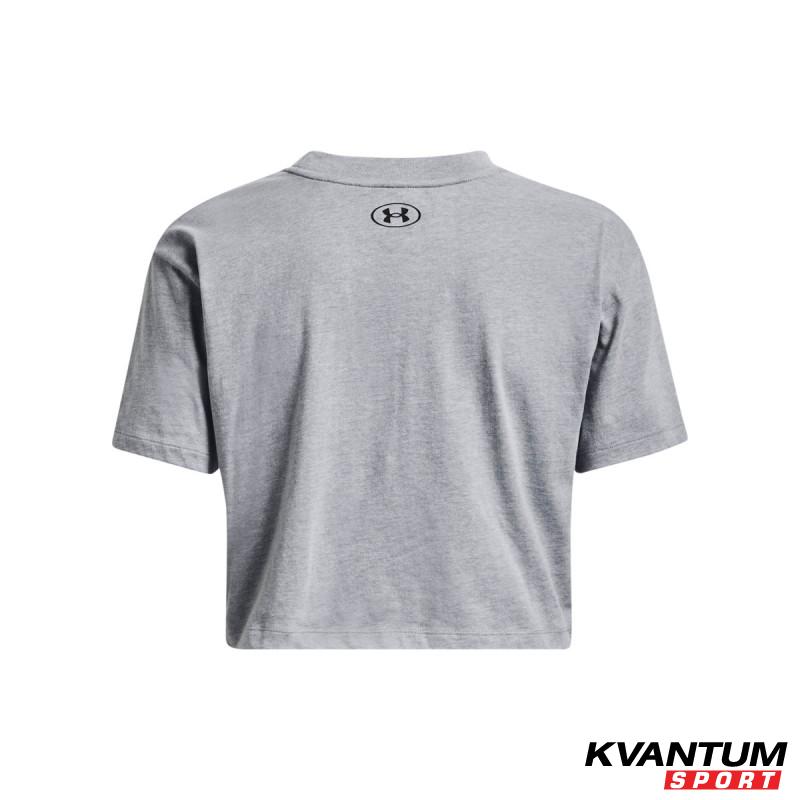 Tricou Dama COLLEGIATE CREST CROP SS Under Armour