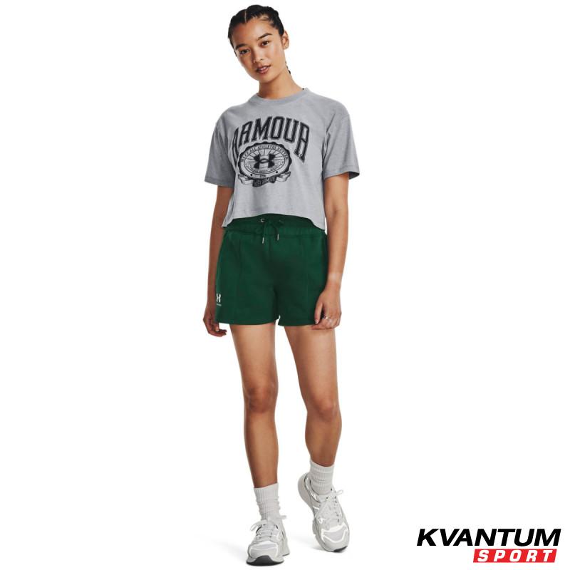 Tricou Dama COLLEGIATE CREST CROP SS Under Armour