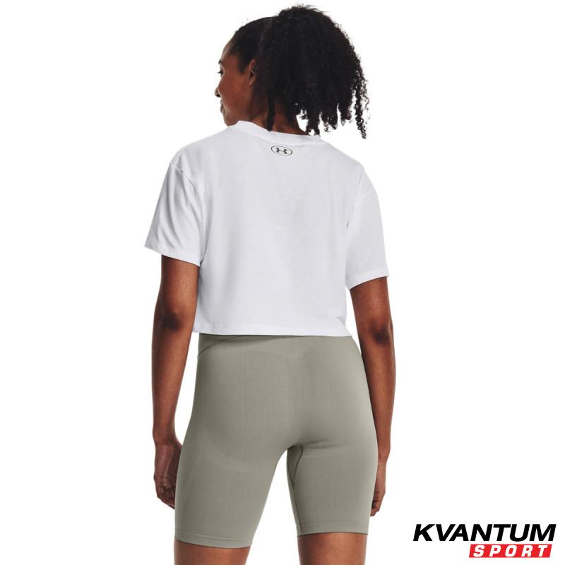 Tricou Dama COLLEGIATE CREST CROP SS Under Armour