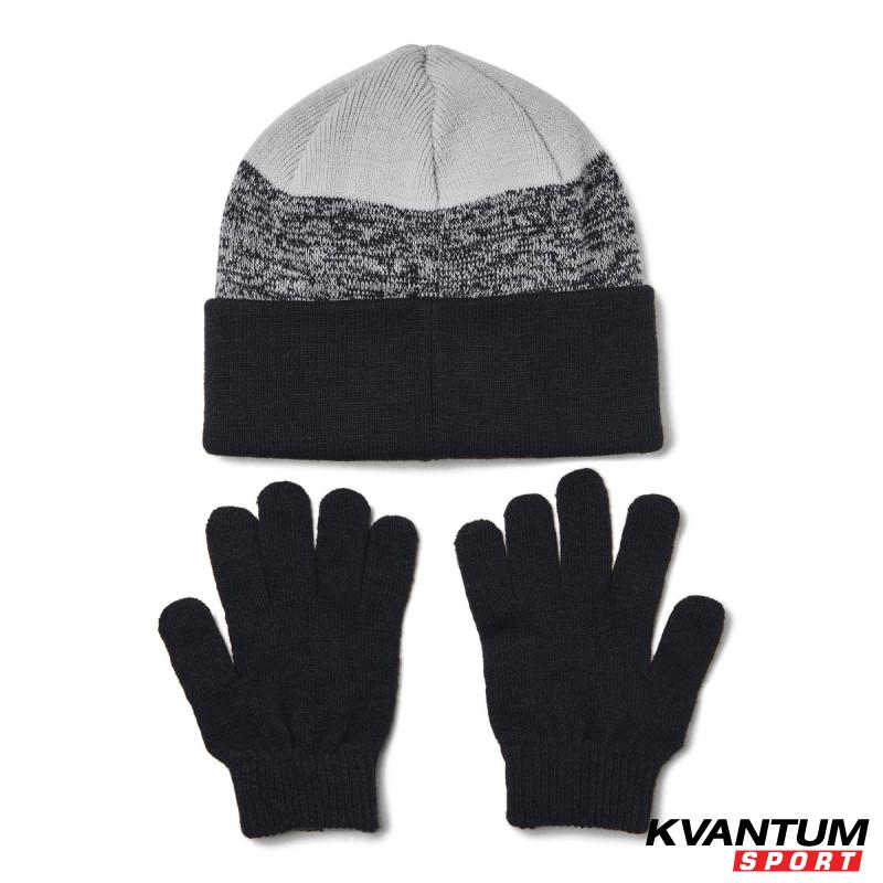 Set accesorii Fete BEANIE & GLOVE COMBO Under Armour