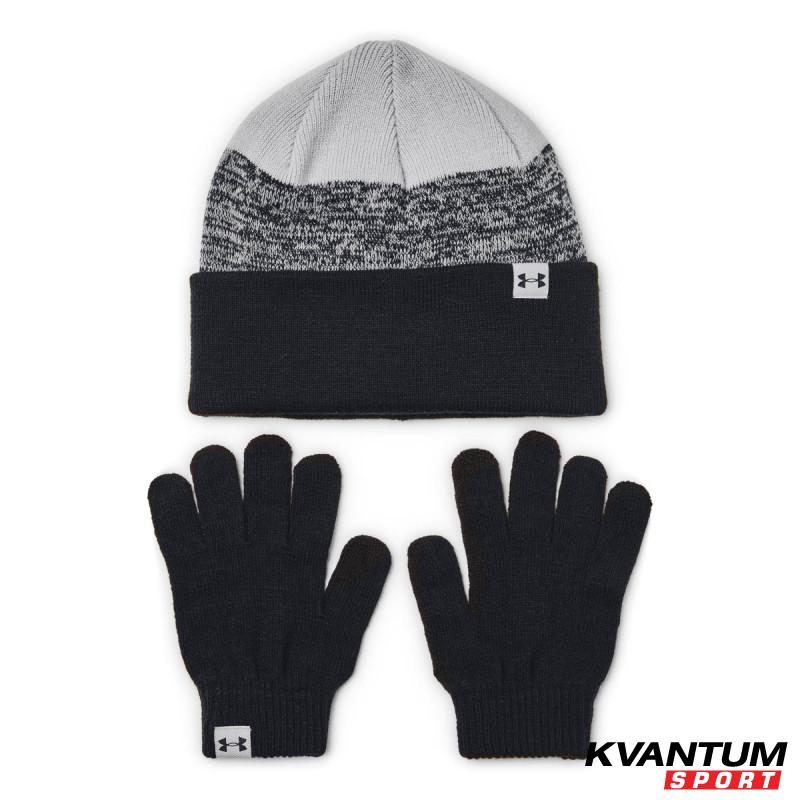 Set accesorii Fete BEANIE & GLOVE COMBO Under Armour