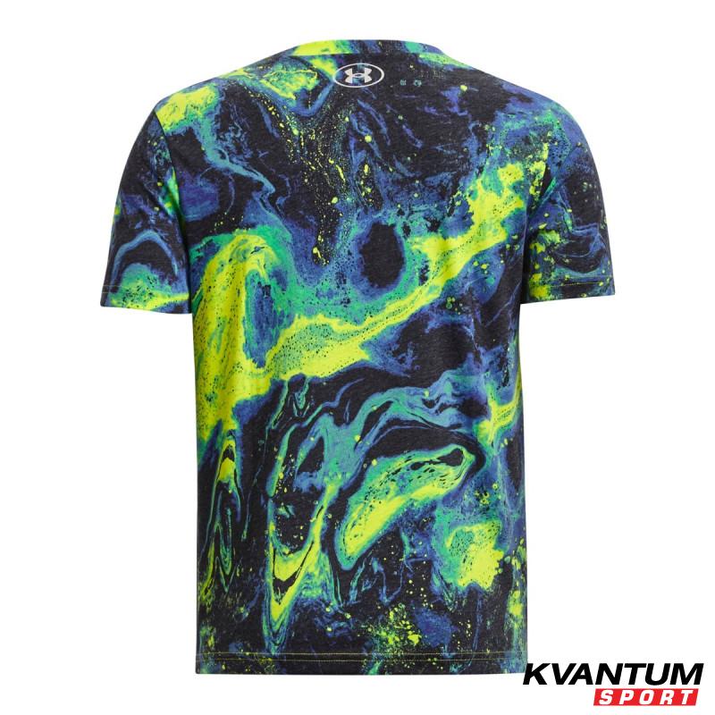 Tricou Baieti PROJECT ROCK MARBLE AOP SS Under Armour