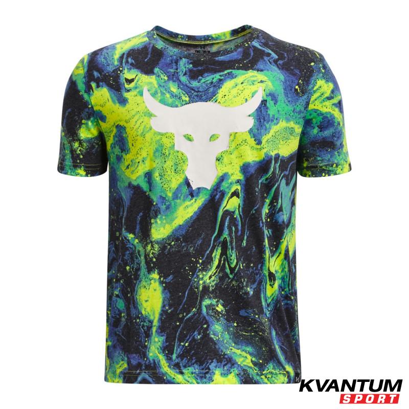 Tricou Baieti PROJECT ROCK MARBLE AOP SS Under Armour