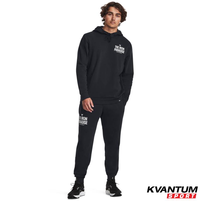 Hanorac Barbati PROJECT ROCK RIVAL FLEECE HOODIE Under Armour