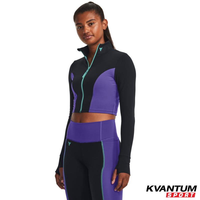 Bluza Dama PROJECT ROCK LETSGO CROP FZ Under Armour