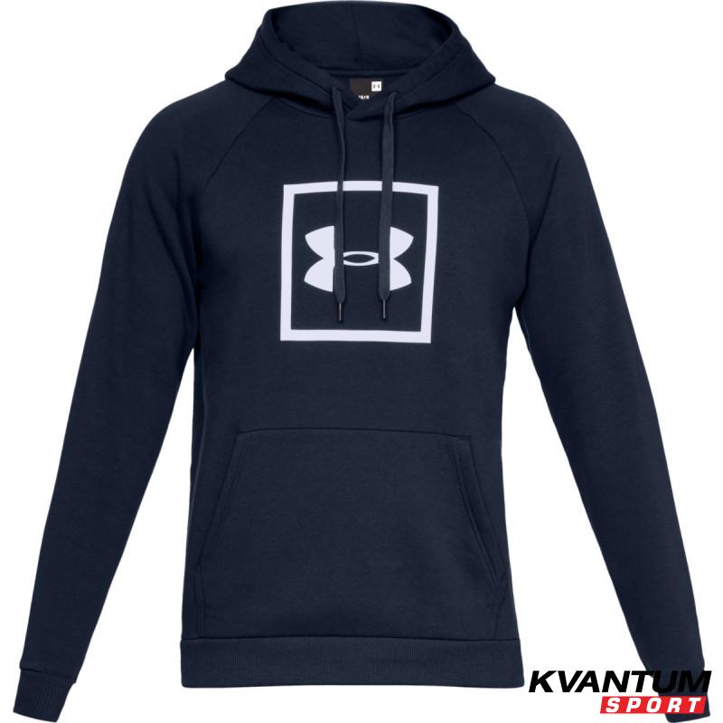 RIVAL FLEECE BOX LOGO HOODIE