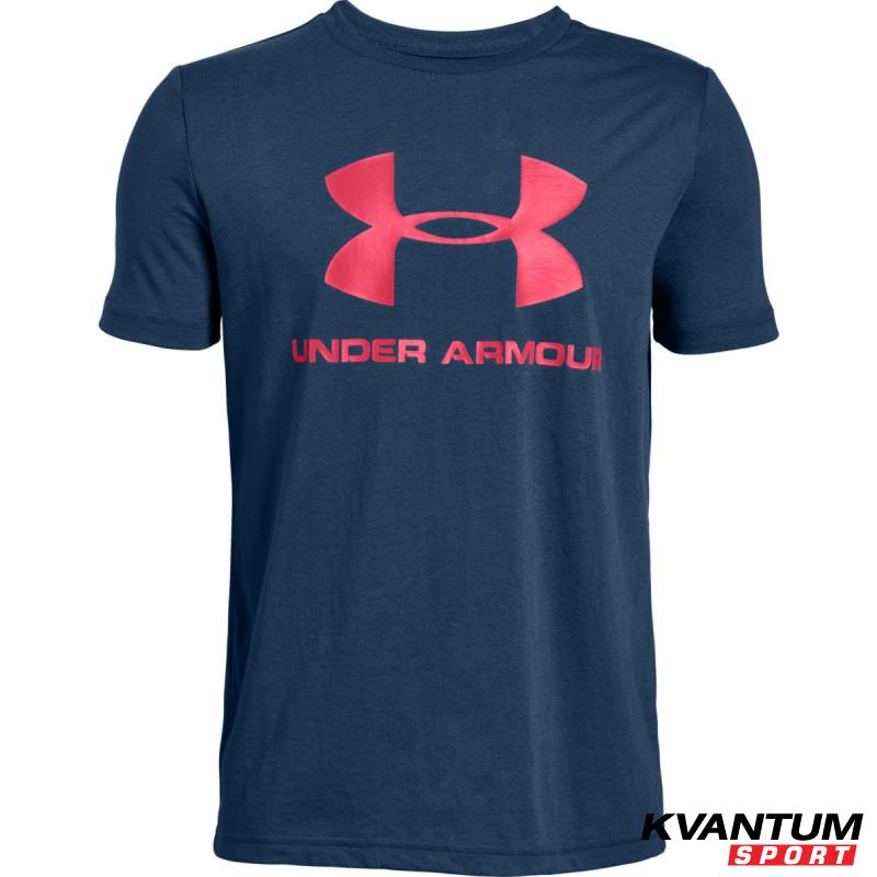 Copii - Boys' UA Sportstyle Logo Short Sleeve