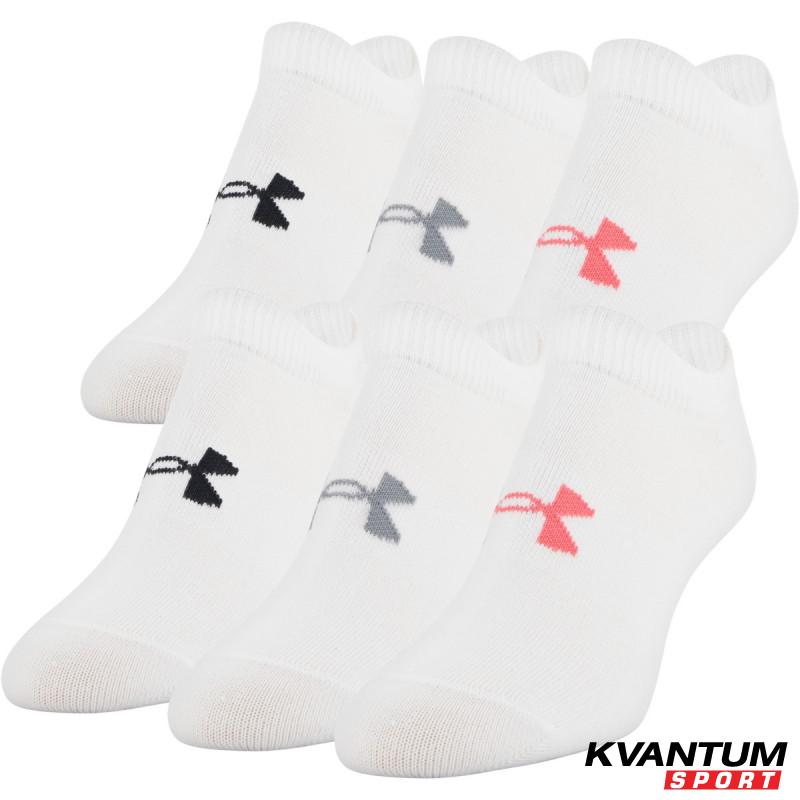 Women's UA Essentials No Show – 6-Pack