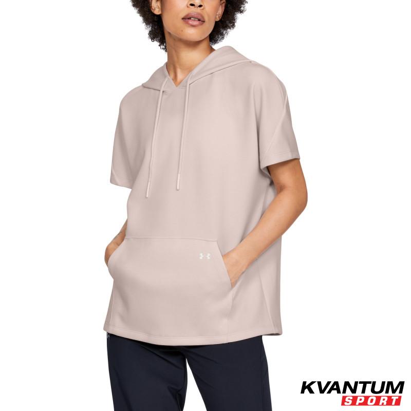 DOUBLE KNIT SS HOODED TUNIC