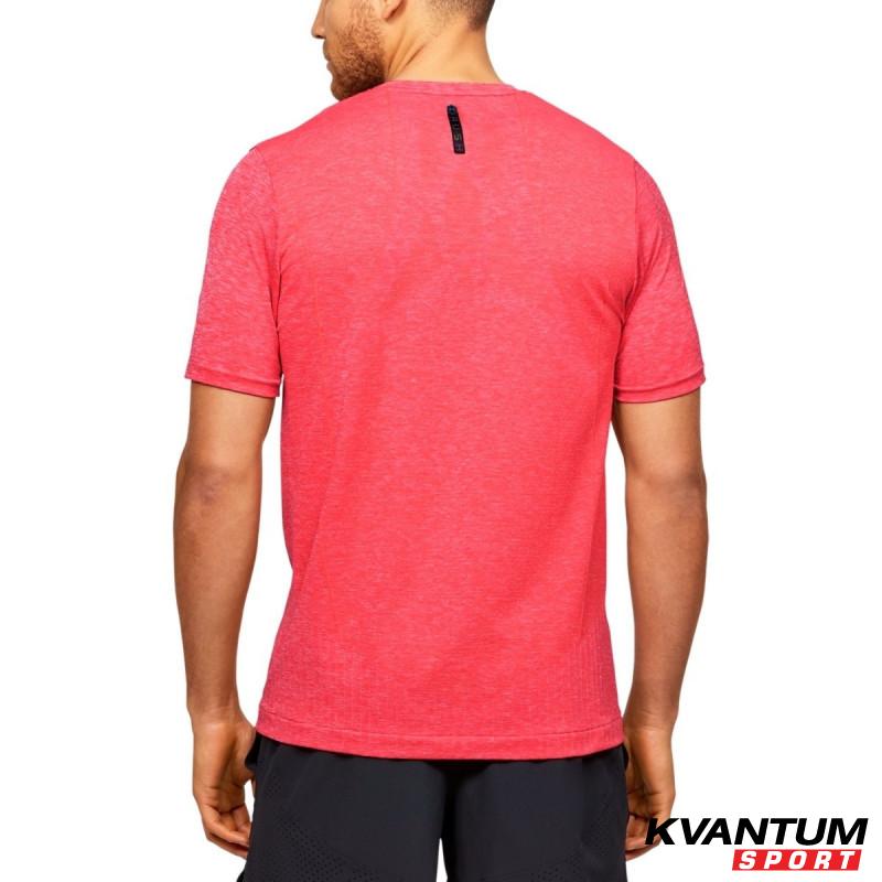 Men's UA RUSH™ Seamless Fitted Short Sleeve
