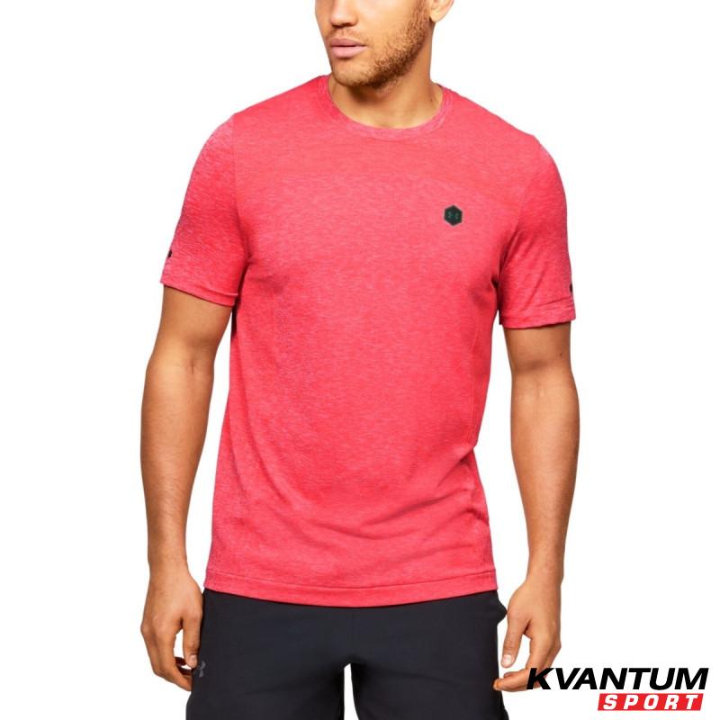 Men's UA RUSH™ Seamless Fitted Short Sleeve