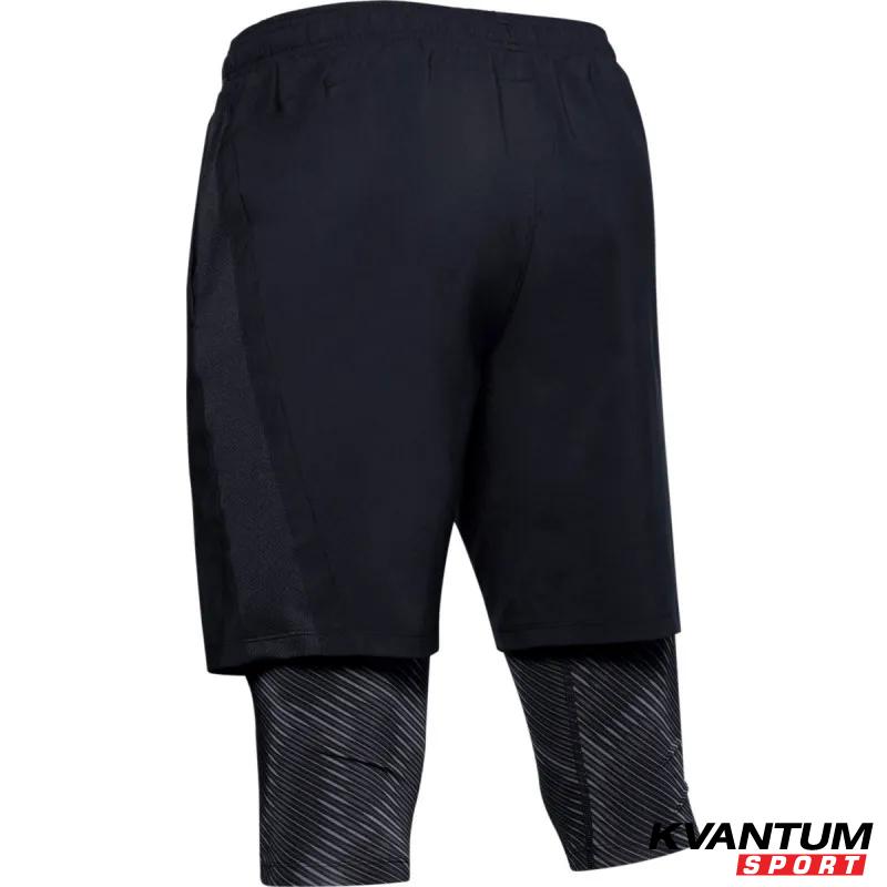 Men's UA Launch SW Long 2-in-1 Printed Shorts 