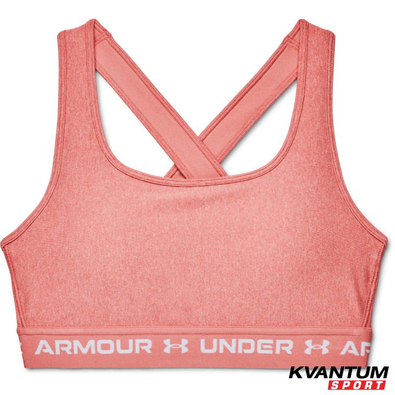 Women's UA CROSSBACK MID HEATHER BRA